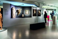 Blick in die Ausstellung SACHSEN BÖHMEN 7000. Foto: Funkelbach. Büro für Architektur und Grafik