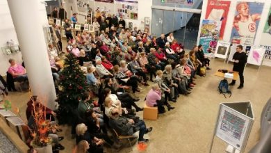 vysoká návštěvnost mojí přednášky v ústeckém Informačním středisku mě trochu zaskočila (foto: usti-nad-labem.cz)
