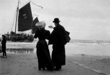 V Holandsku u moře, kolem roku 1892