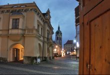 na rozdíl od Štětí a Liběchova působí centrum Mělníka jako z jiného (lepšího) světa