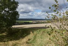 z plání se vám otevřou dechberoucí výhledy na Saské Švýcarsko